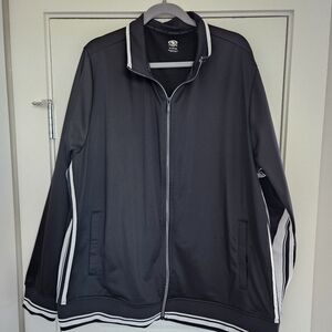NWOT Black and White Track Jacket